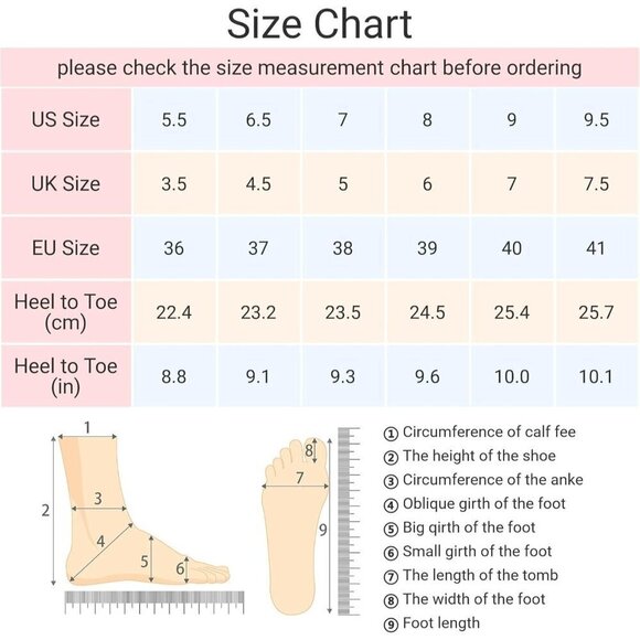 Ankle Boots for Women Red Rubber Lace Up Floral Lace Block Heels for Women - Picture 6 of 6